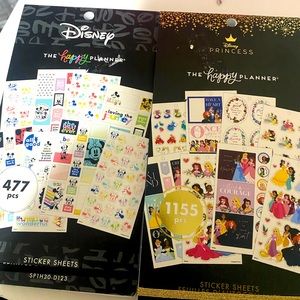 Disney Happy Planner Stickers brand new